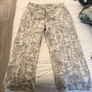 No Boundaries Gray Camo Wide Leg Pants